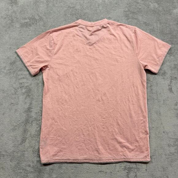 Smash Brand T Shirt Mens‎ 2XL Pink Grey Short Sleeve Gray - Picture 4 of 5